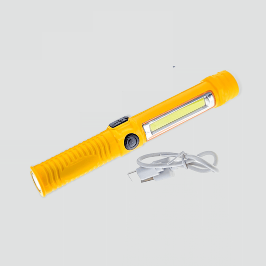 Yellow 225 lumen rechargeable work light