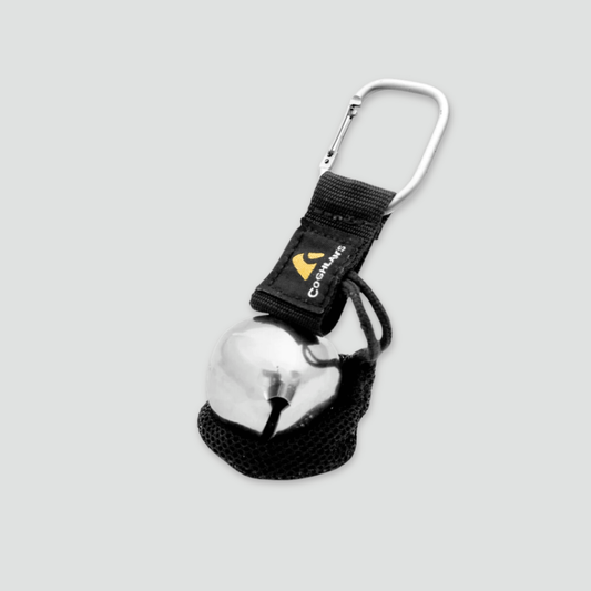 Bear Bell with Carabiner and Mesh pouch