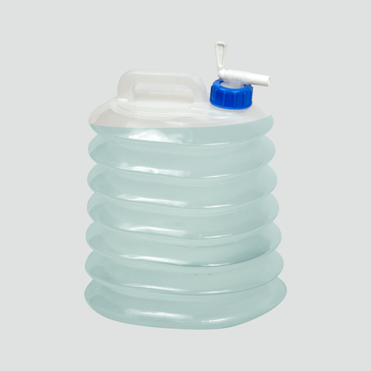 Expandable camp jug for water 