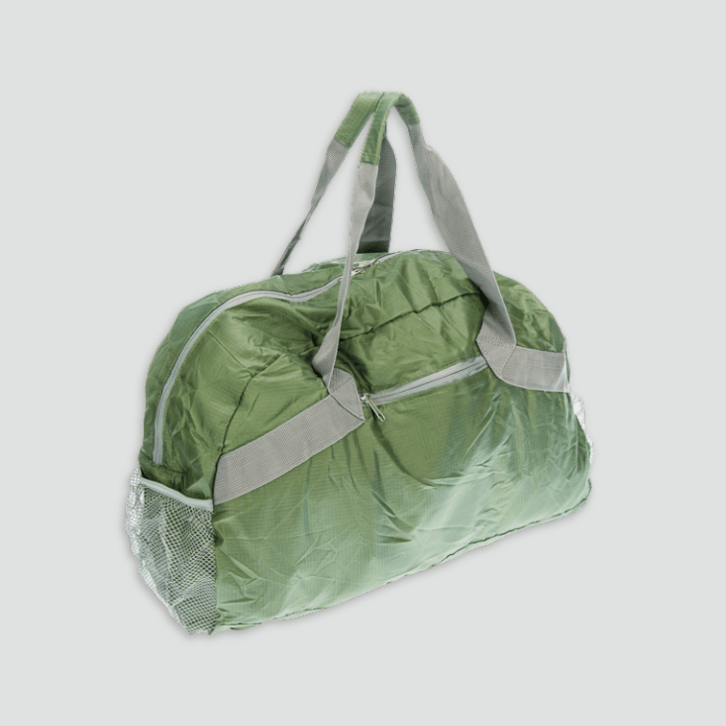 Olive Green Collapsible Duffle Bag for outdoors