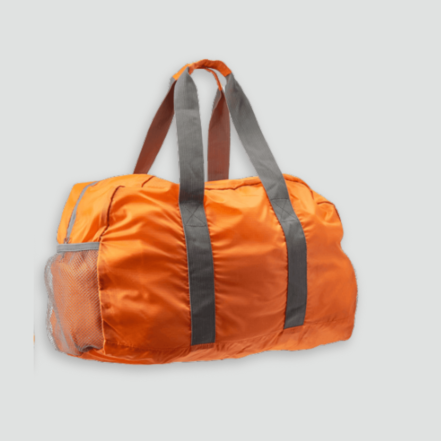 Orange Collapsible Duffle Bag for outdoors