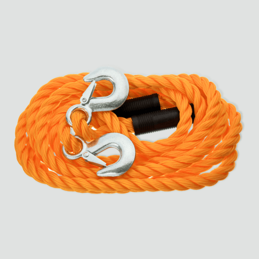 13.2 inch bright orange toe rope