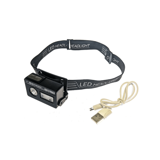 500 Lumen 2-1 Waterproof Head Lamp with USB charger