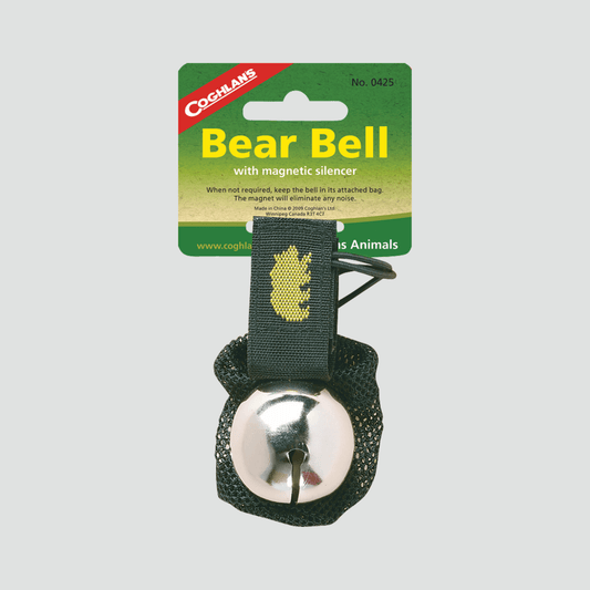 Bear bell with carabiner