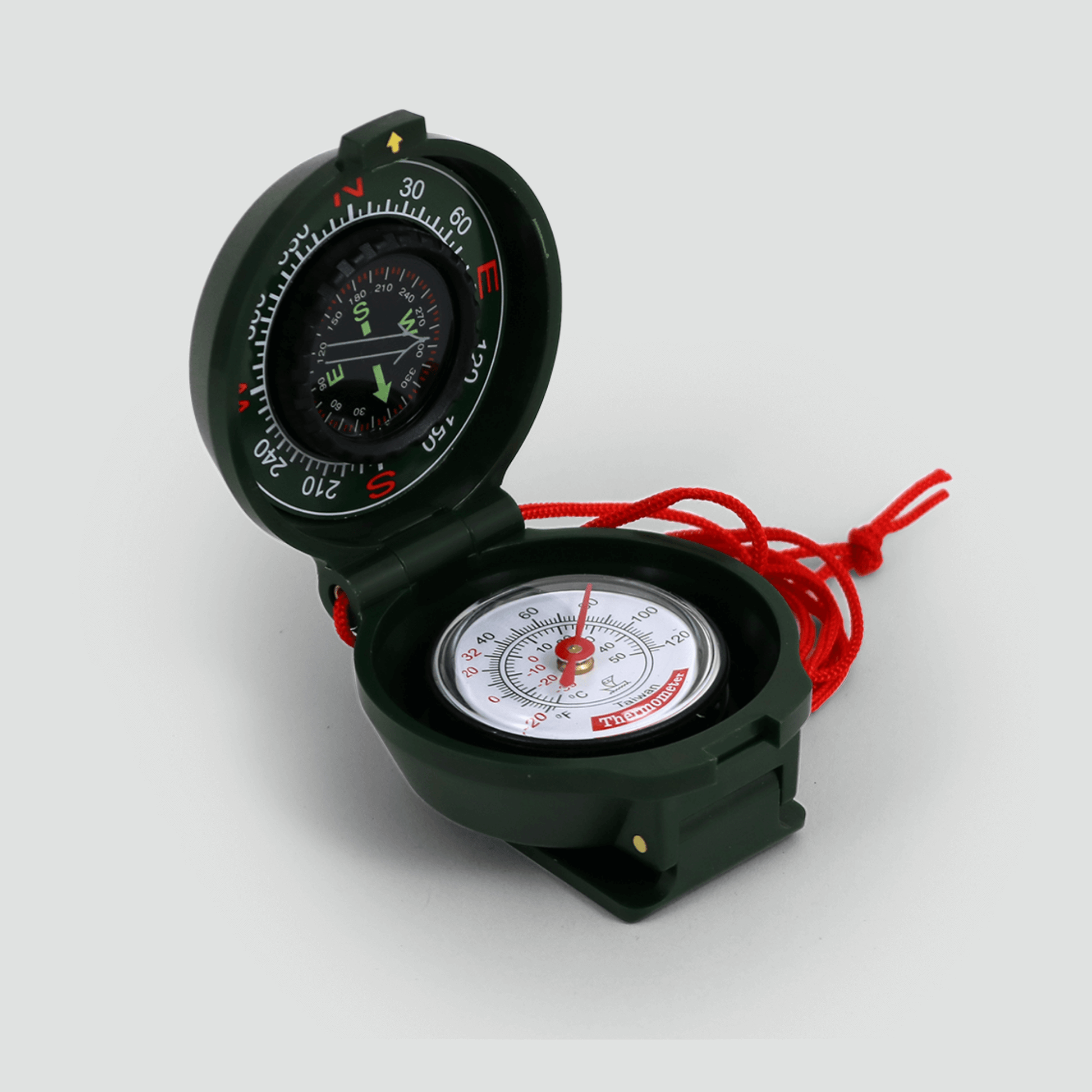 Compass with Thermometer