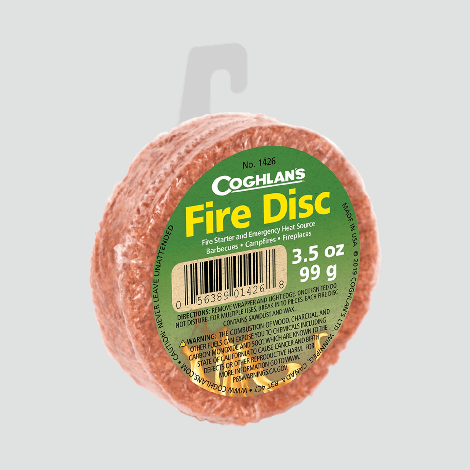 Fire Disc fire starter