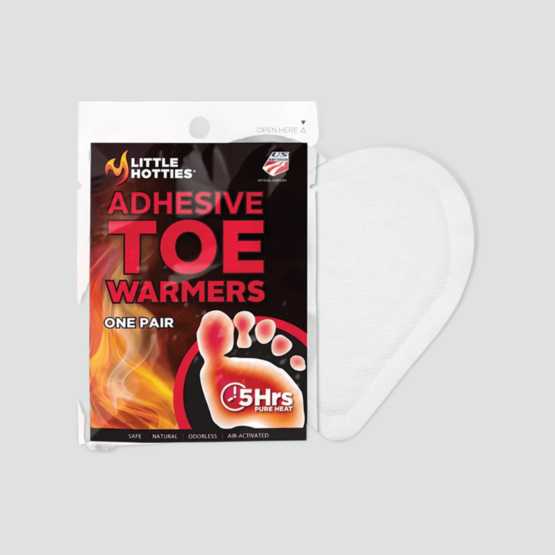 Instant toe warmers