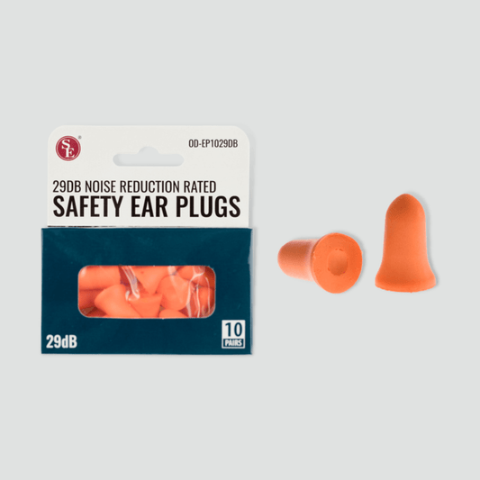 29 dB Noise Reduction Rated Safety Ear Plugs